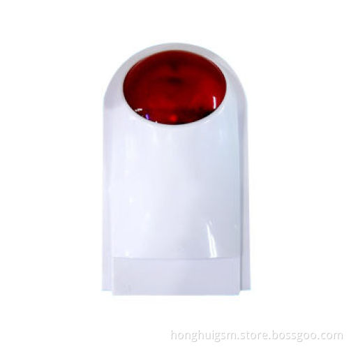 Outdoor Alarm Siren with Strobe Bell